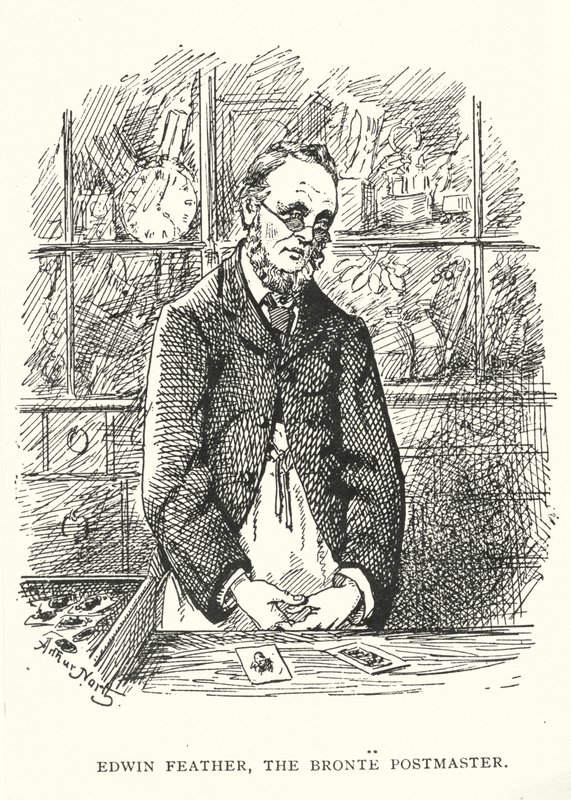 Edwin Feather, the Bronte postmaster by English School