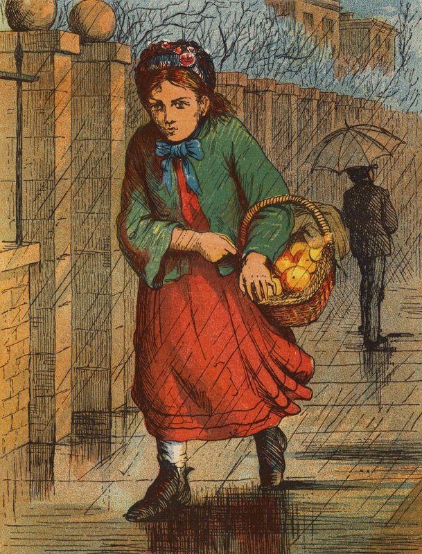 Effie and Her Oranges by English School