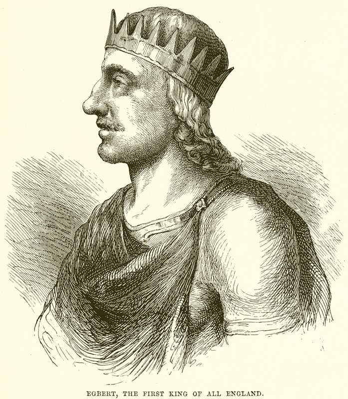 Egbert, the First King of all England by English School
