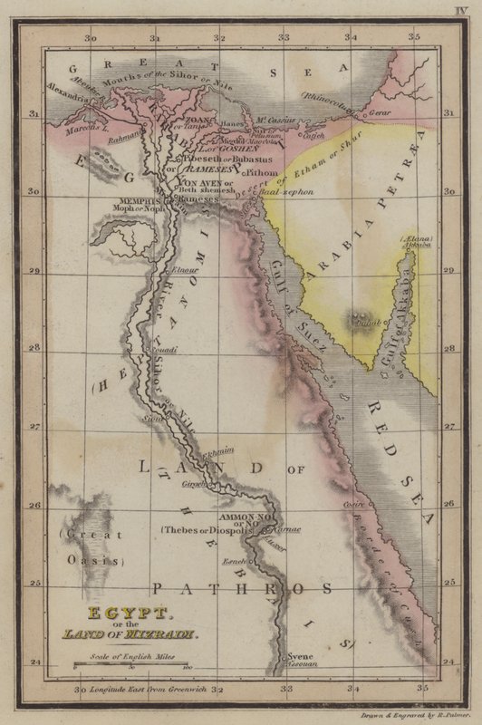 Egypt, or the Land of Mizraim by English School