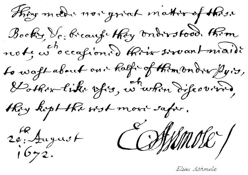 Elias Ashmole by English School