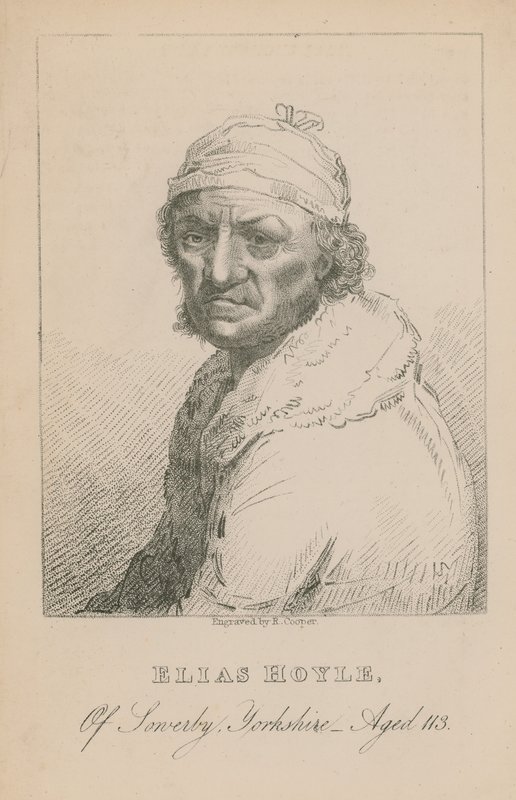Elias Hoyle, of Sowerby, Yorkshire, Aged 113 by English School