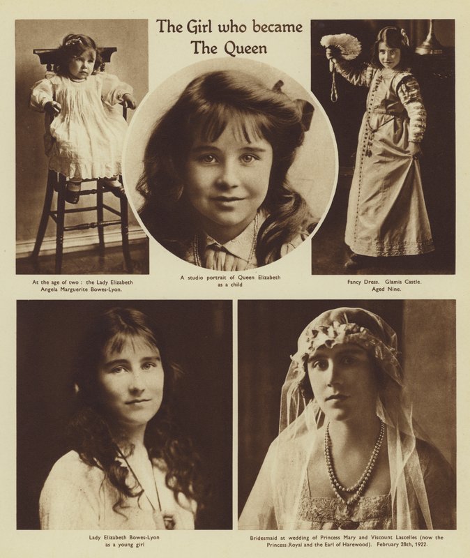 Elizabeth Bowes-Lyon, who became Queen and Queen Mother by English School
