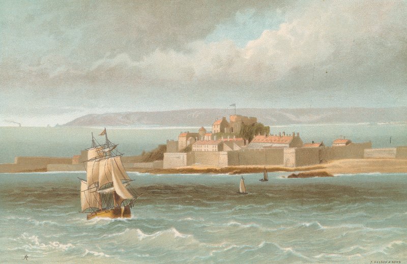 Elizabeth Castle, Jersey by English School