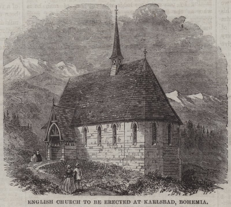 English Church to be erected at Karlsbad, Bohemia by English School