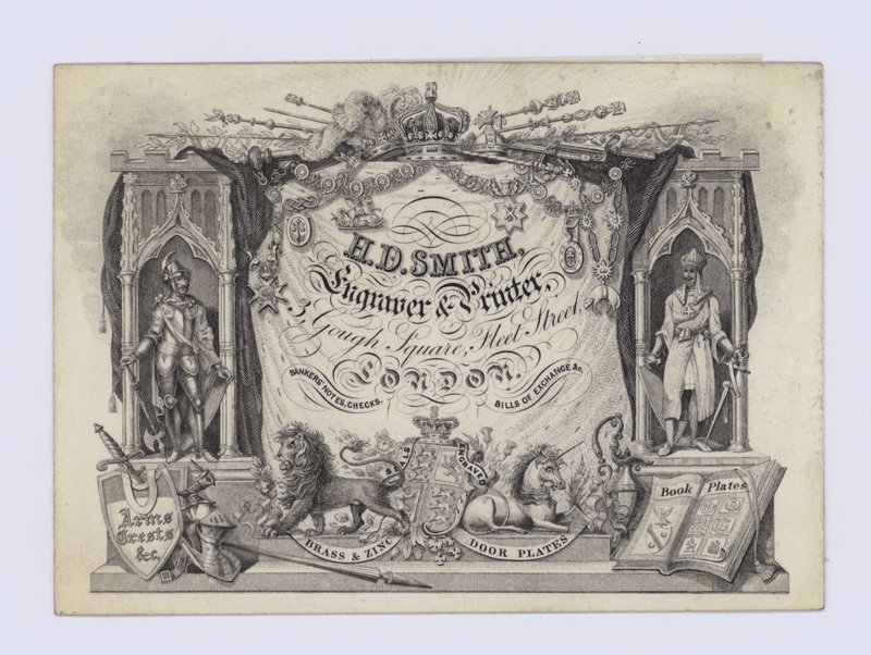 Engraver and Printer, H D Smith by English School
