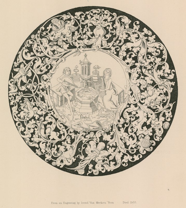 Engraving, Israel Van Meeken by English School