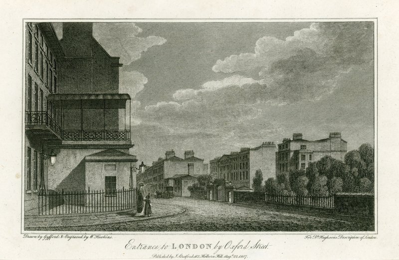 Entrance to London by Oxford Street by English School