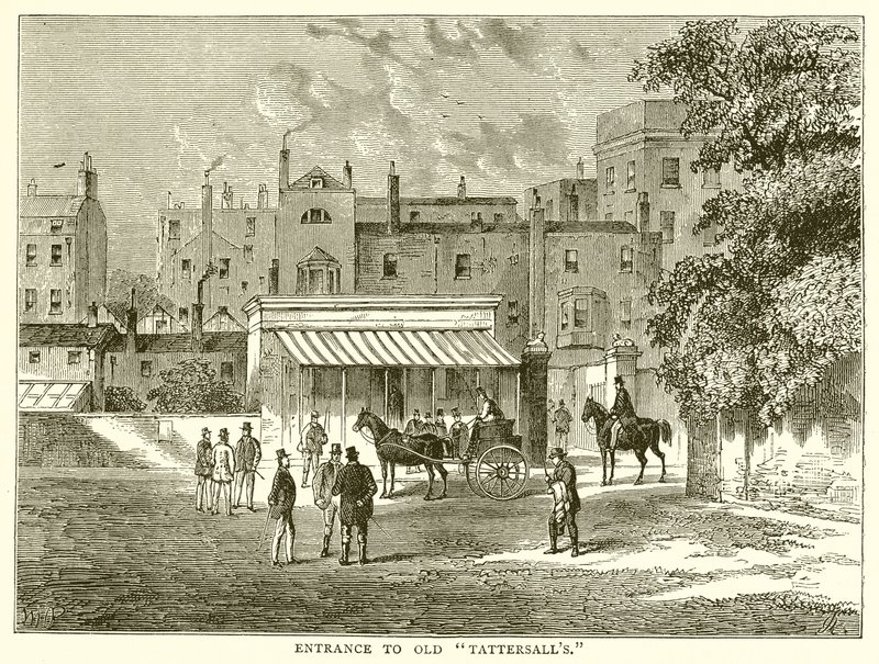 Entrance to Old Tattersalls by English School