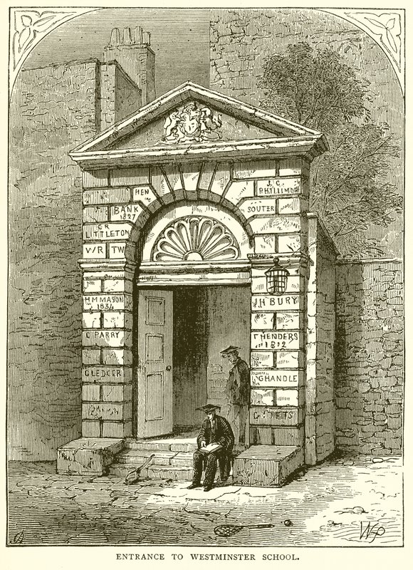 Entrance to Westminster School by English School