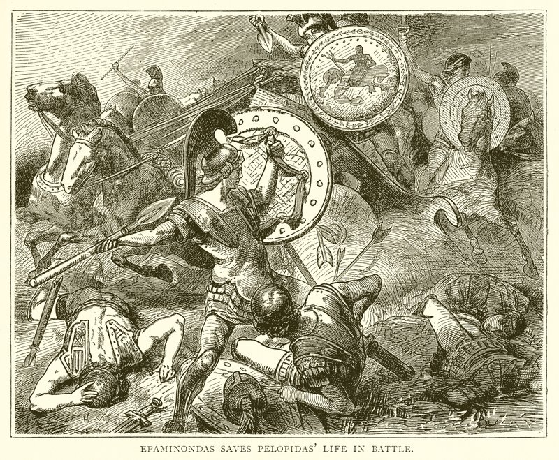 Epaminondas Saves Pelopidas