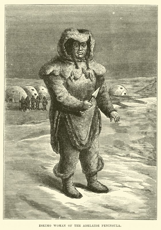 Eskimo woman of the Adelaide Peninsula by English School