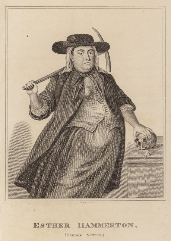 Esther Hammerton, Female Sexton by English School