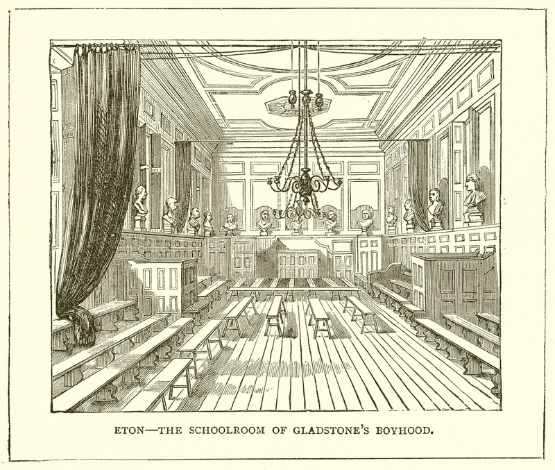 Eton--The Schoolroom of Gladstone