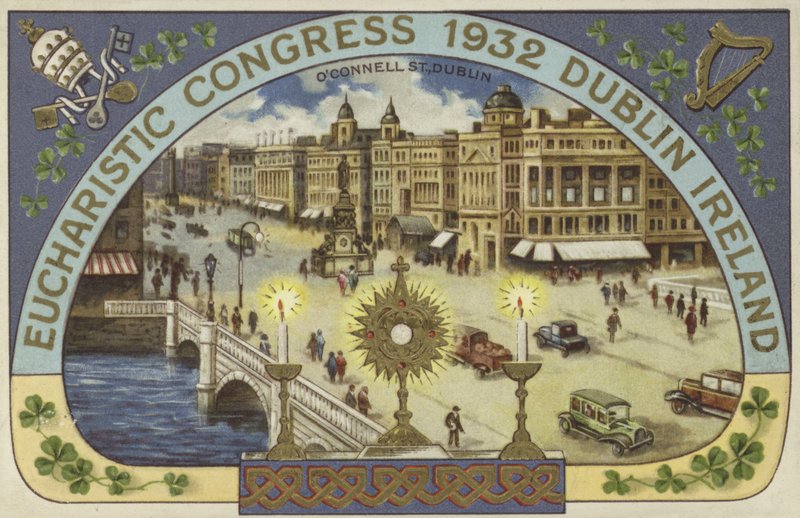 Eucharistic Congress, 1932, Dublin, Ireland by English School