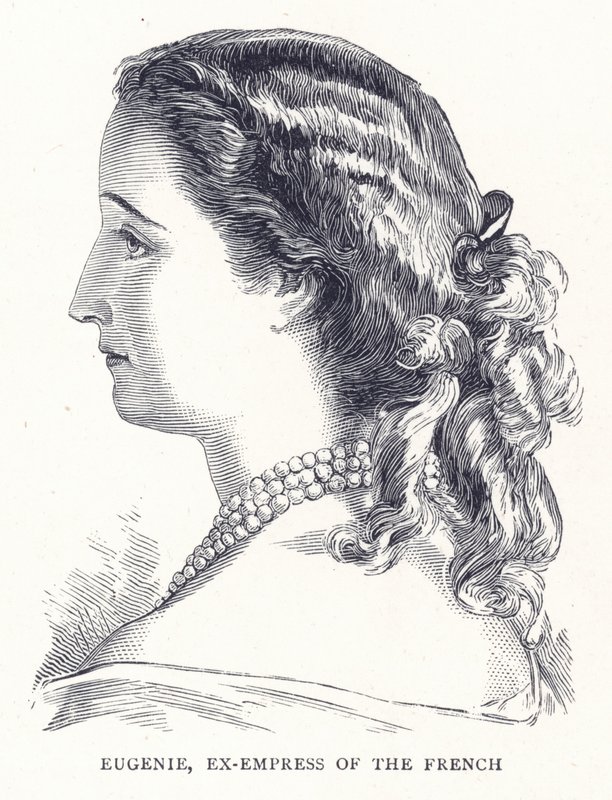Eugenie, Ex-Empress of the French by English School
