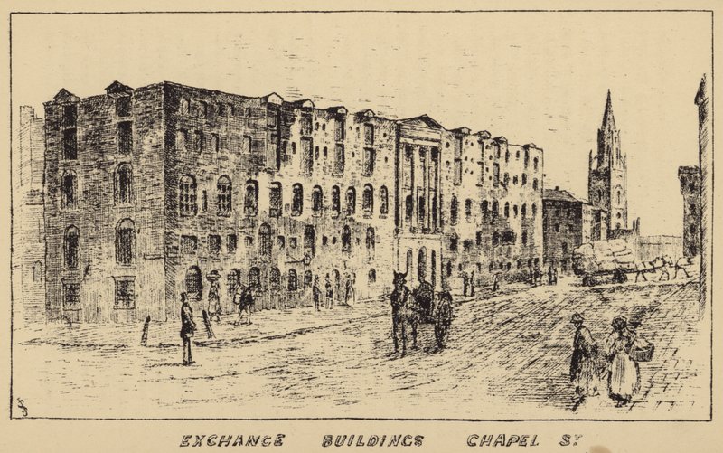 Exchange Buildings Chapel Street by English School