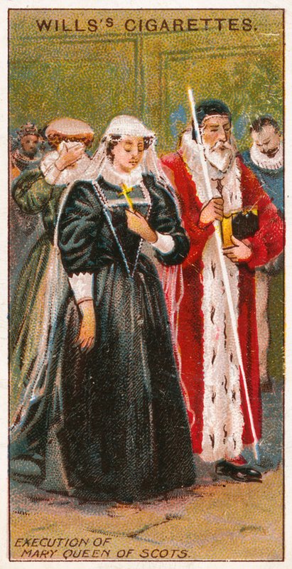 Execution of Mary Queen of Scots by English School