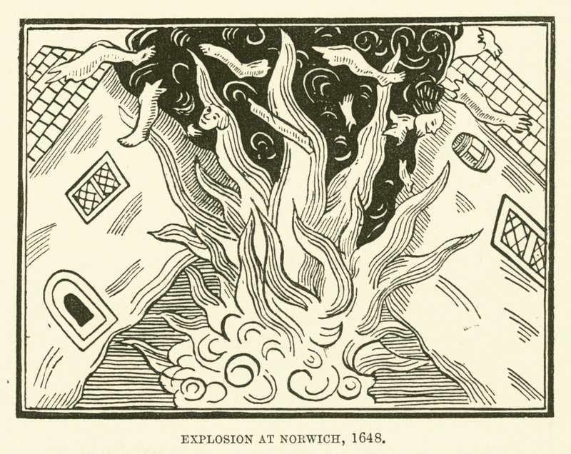 Explosion at Norwich by English School