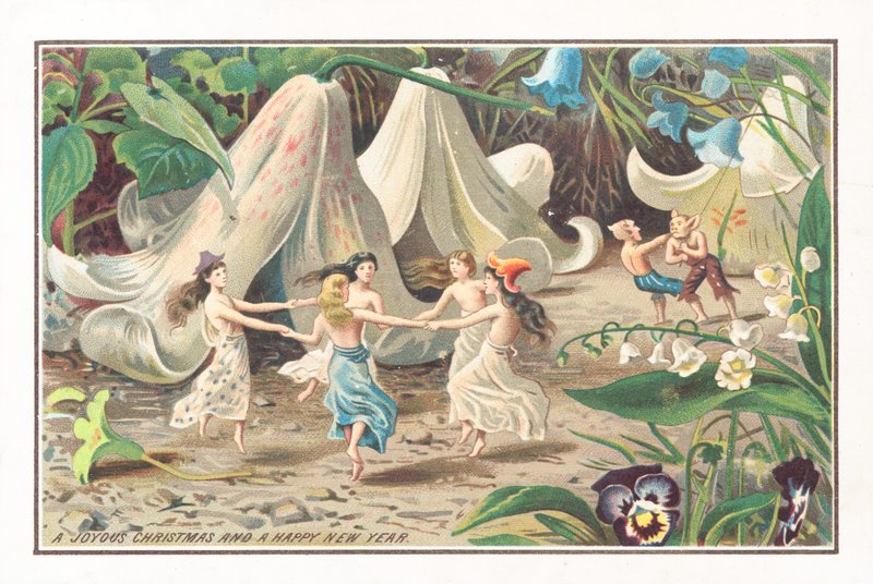 Fairies and Elves Dancing by English School
