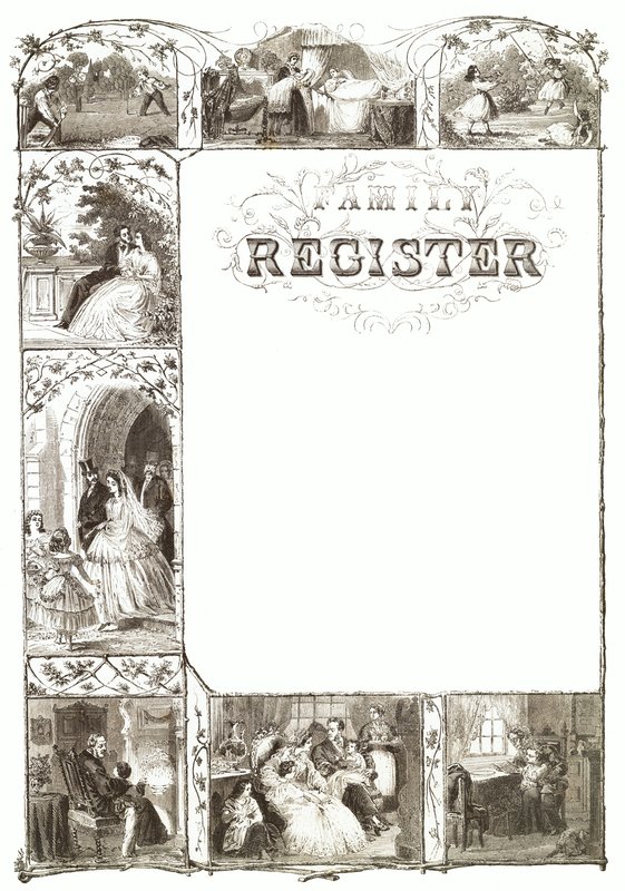 Family Register by English School