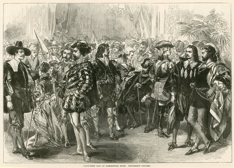 Fancy Dress Ball at Marlborough House - Gentlemen