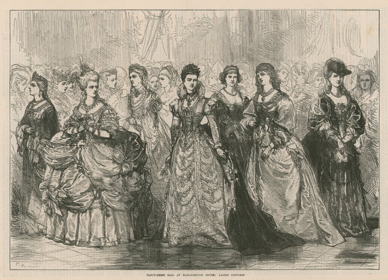 Fancy Dress Ball at Marlborough House - Ladies
