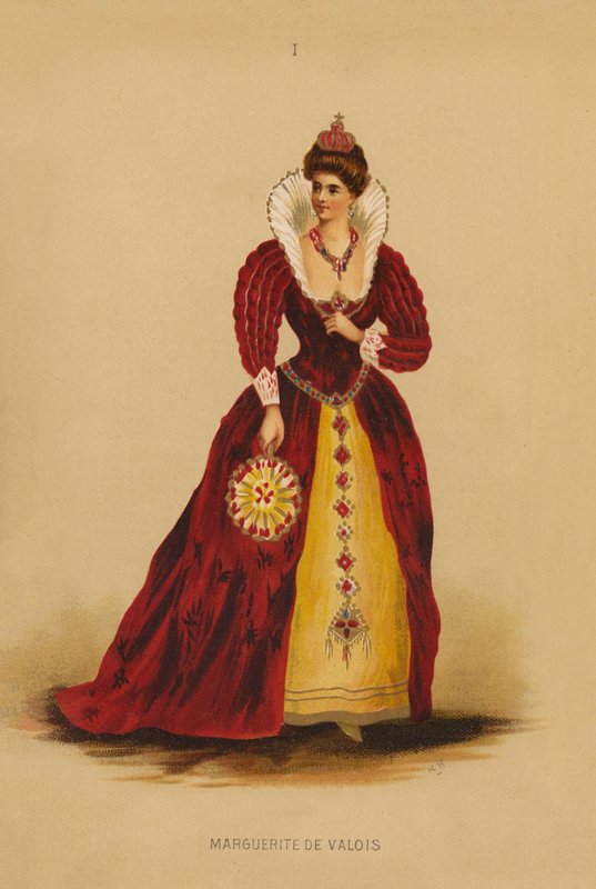 Fancy Dress Outfits: Marguerite De Valois by English School