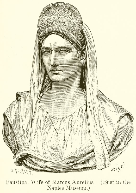Faustina, Wife of Marcus Aurelius by English School