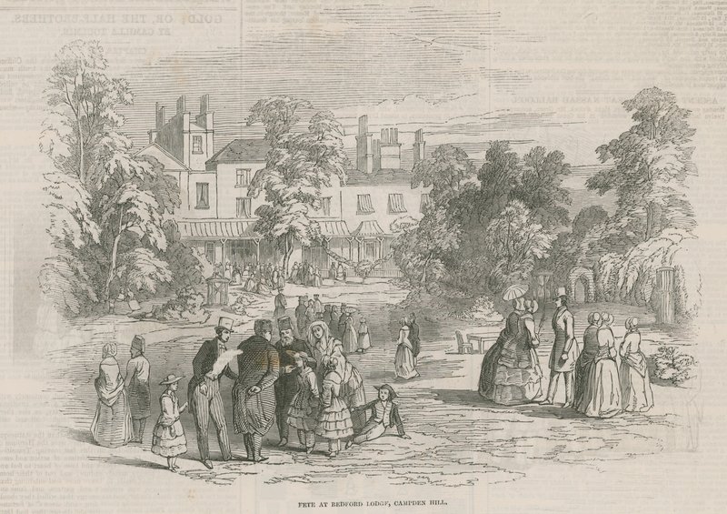 Fete at Bedford Lodge, Campden Hill, London by English School