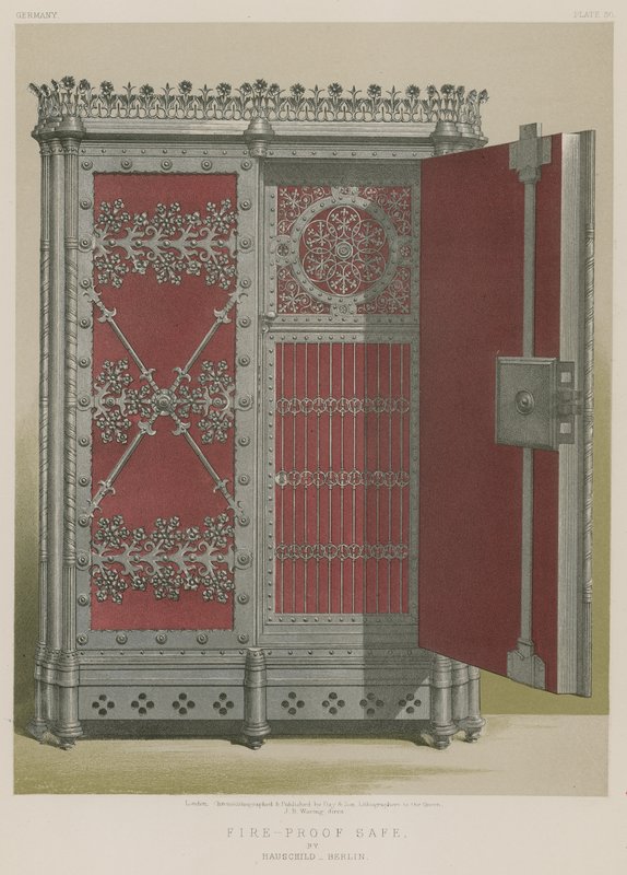 Fire-proof Safe by English School
