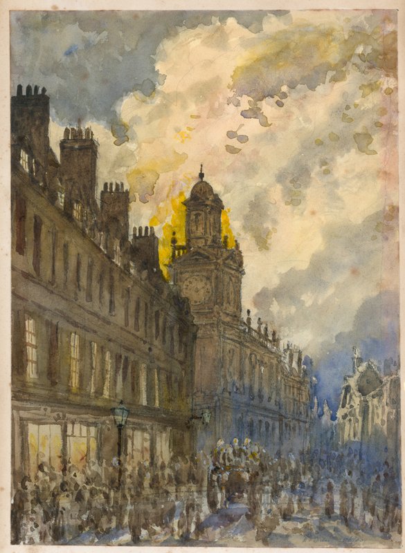 Fire at Gray