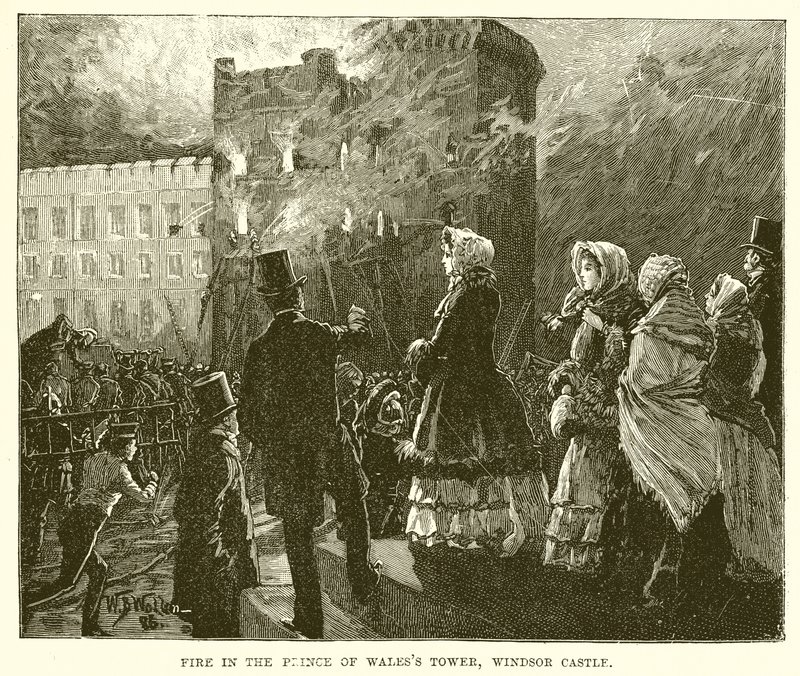 Fire in the Prince of Wales