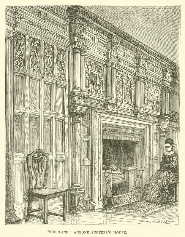 Fireplace, Aubone Surtees