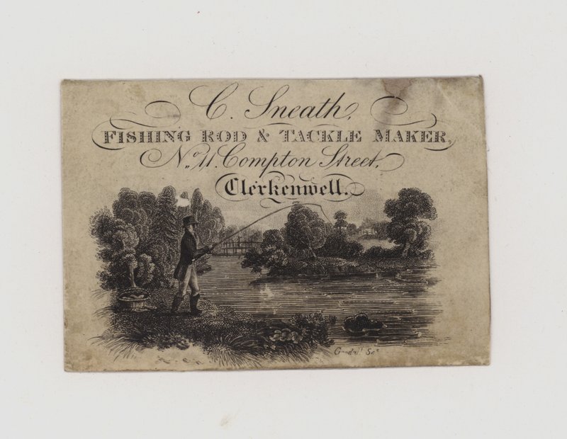 Fishing Rod and Tackle Maker, C Sneath by English School