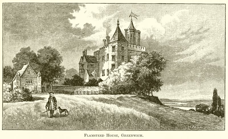 Flamsteed House, Greenwich by English School