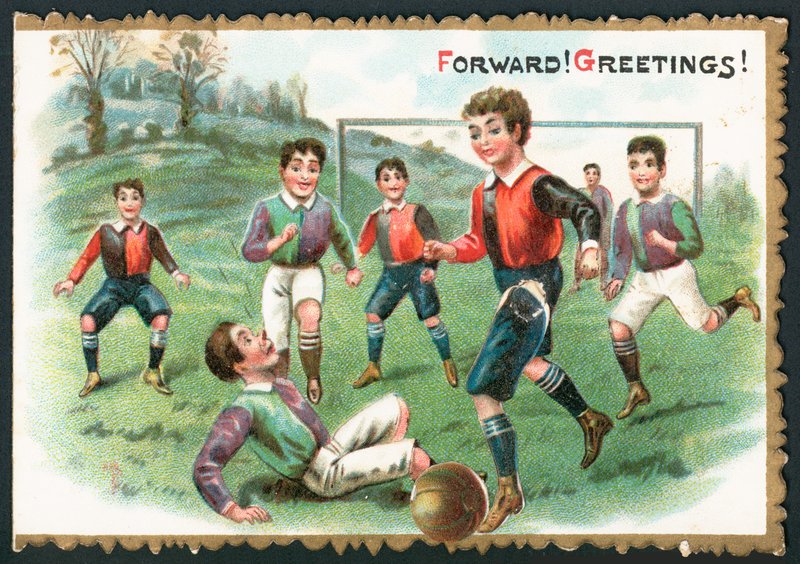 Football Match (Forward! Greetings!) by English School