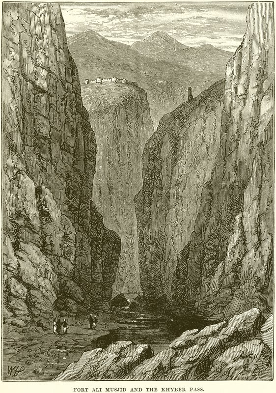 Fort Ali Musjid and the Khyber Pass by English School