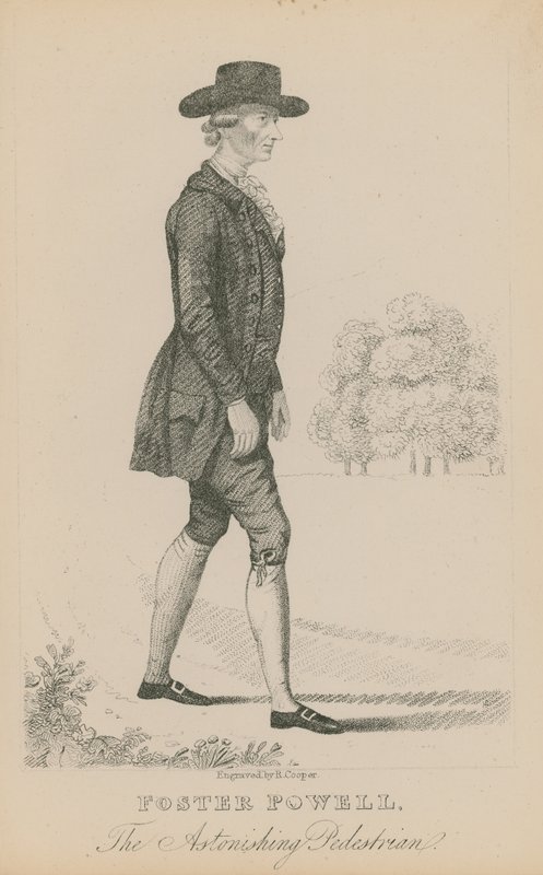 Foster Powell, the Astonishing Pedestrian by English School
