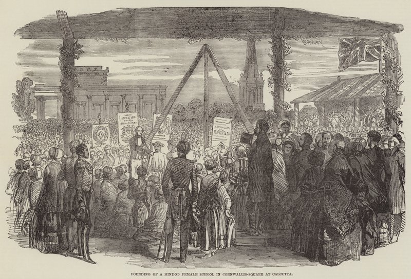 Founding of a Hindoo Female School in Cornwallis-Square at Calcutta by English School