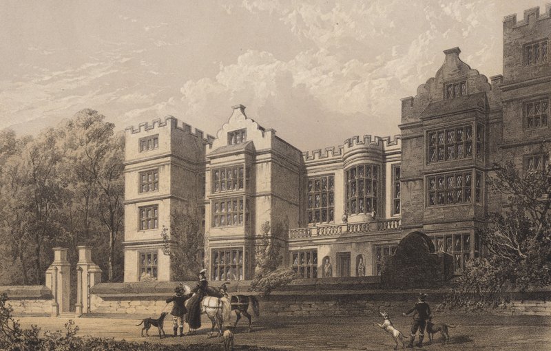 Fountains Hall, Yorkshire by English School
