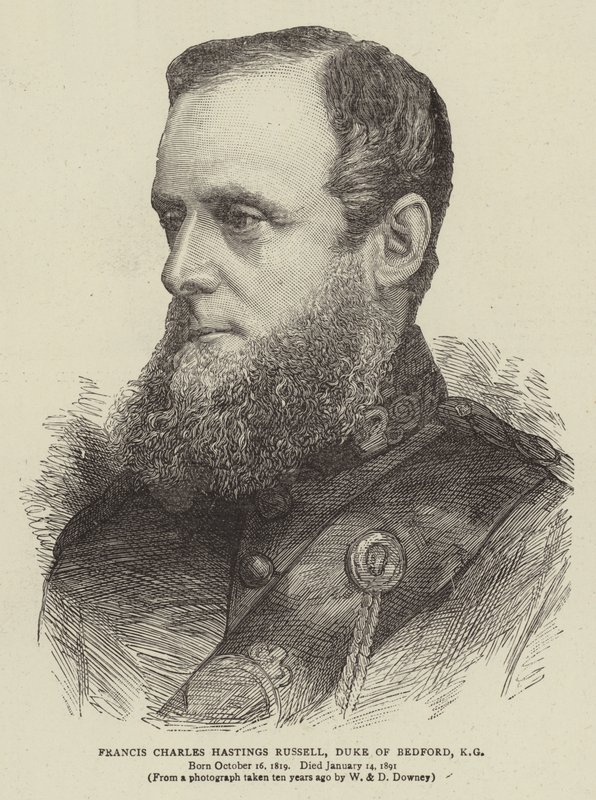 Francis Charles Hastings Russell, Duke of Bedford, KG by English School