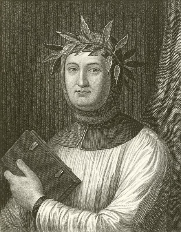 Francis Petrarch by English School