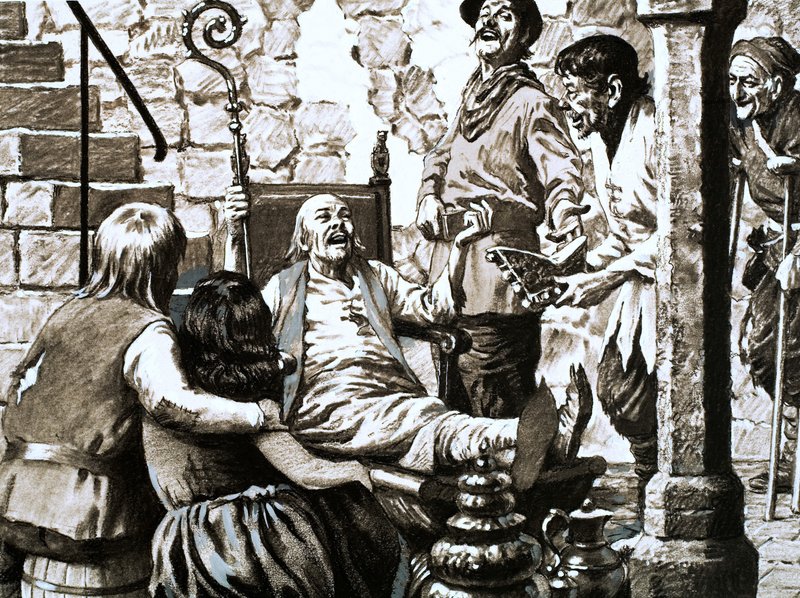 Francois Villon, the vagabond King by English School