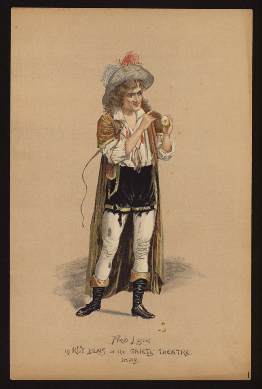 Fred Leslie, English Actor and Singer by English School