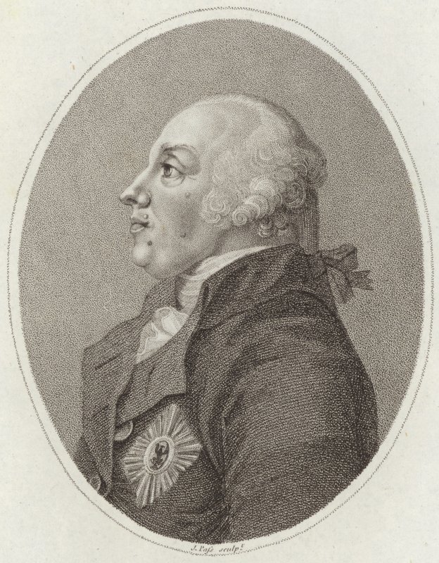 Frederick William II of Prussia by English School