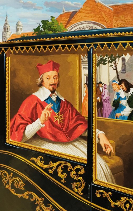 French Cardinal by English School