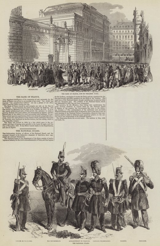 French Revolution of 1848 by English School