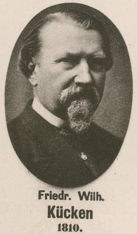Friedrich Wilhelm Kucken (engraving) by English School