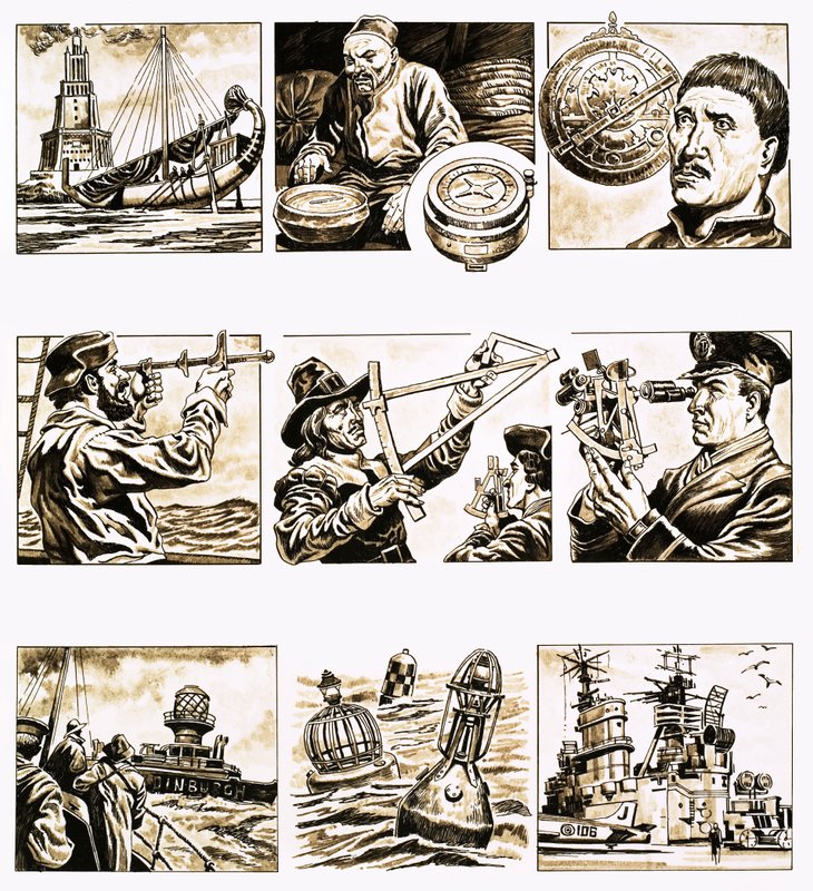 From Then Till Now: Charting the Seas by English School